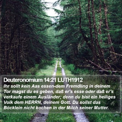 Deuteronomium 14:21 LUTH1912 Bible Verse Image