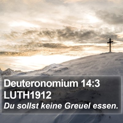 Deuteronomium 14:3 LUTH1912 Bible Verse Image