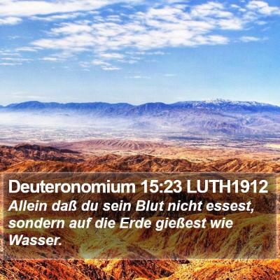 Deuteronomium 15:23 LUTH1912 Bible Verse Image