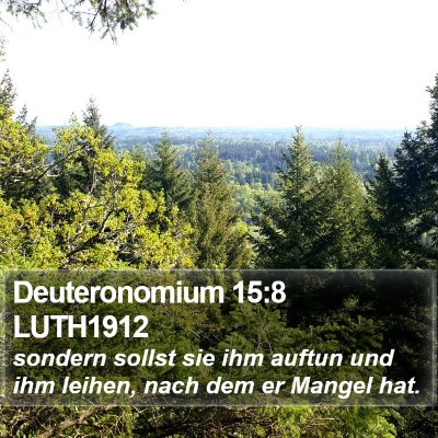 Deuteronomium 15:8 LUTH1912 Bible Verse Image