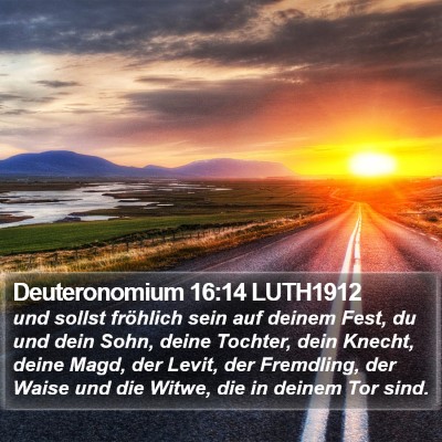 Deuteronomium 16:14 LUTH1912 Bible Verse Image