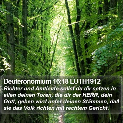 Deuteronomium 16:18 LUTH1912 Bible Verse Image