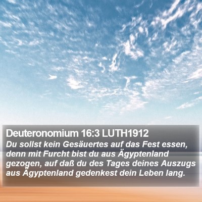 Deuteronomium 16:3 LUTH1912 Bible Verse Image