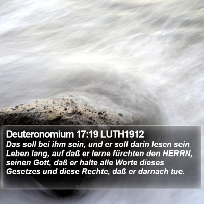 Deuteronomium 17:19 LUTH1912 Bible Verse Image