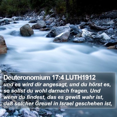 Deuteronomium 17:4 LUTH1912 Bible Verse Image