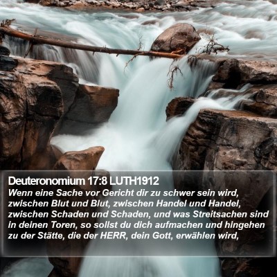 Deuteronomium 17:8 LUTH1912 Bible Verse Image