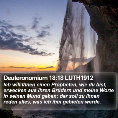 Deuteronomium 18:18 LUTH1912 Bible Verse Image