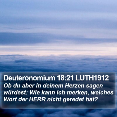 Deuteronomium 18:21 LUTH1912 Bible Verse Image