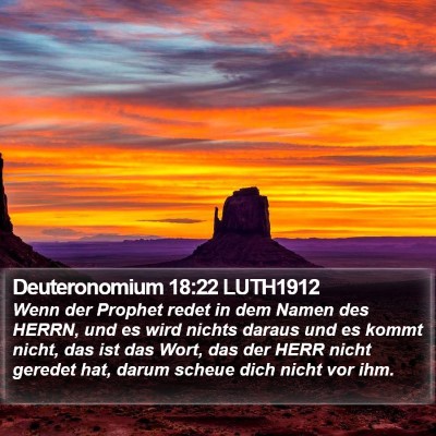 Deuteronomium 18:22 LUTH1912 Bible Verse Image
