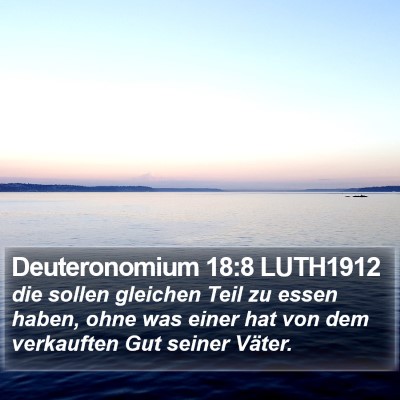Deuteronomium 18:8 LUTH1912 Bible Verse Image