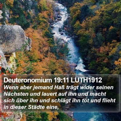 Deuteronomium 19:11 LUTH1912 Bible Verse Image