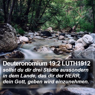 Deuteronomium 19:2 LUTH1912 Bible Verse Image