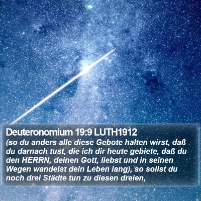 Deuteronomium 19:9 LUTH1912 Bible Verse Image