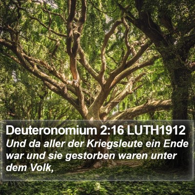 Deuteronomium 2:16 LUTH1912 Bible Verse Image
