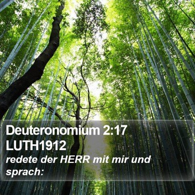 Deuteronomium 2:17 LUTH1912 Bible Verse Image