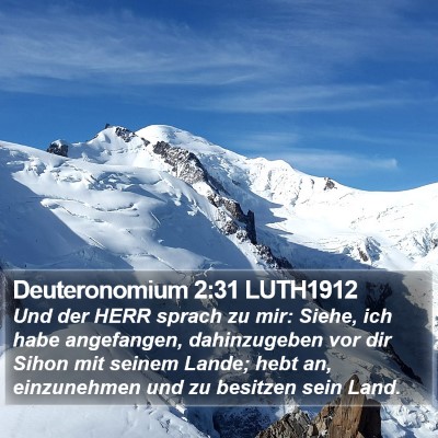 Deuteronomium 2:31 LUTH1912 Bible Verse Image