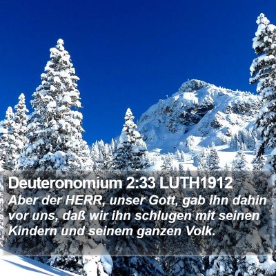 Deuteronomium 2:33 LUTH1912 Bible Verse Image