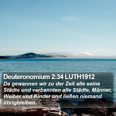 Deuteronomium 2:34 LUTH1912 Bible Verse Image