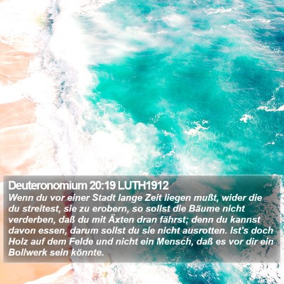 Deuteronomium 20:19 LUTH1912 Bible Verse Image