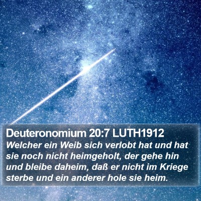 Deuteronomium 20:7 LUTH1912 Bible Verse Image