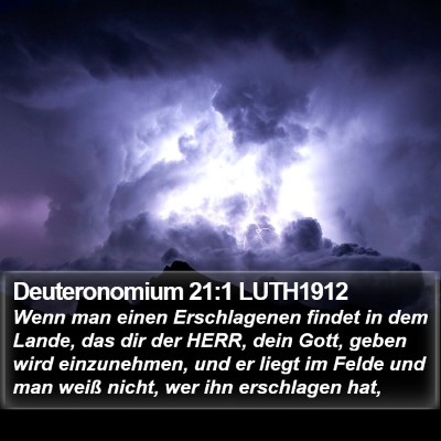 Deuteronomium 21:1 LUTH1912 Bible Verse Image