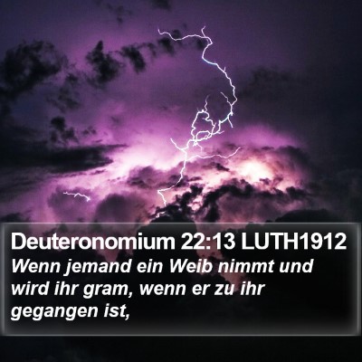 Deuteronomium 22:13 LUTH1912 Bible Verse Image