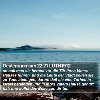 Deuteronomium 22:21 LUTH1912 Bible Verse Image
