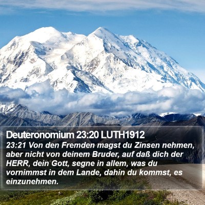 Deuteronomium 23:20 LUTH1912 Bible Verse Image
