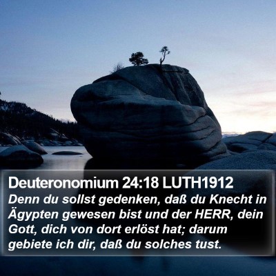 Deuteronomium 24:18 LUTH1912 Bible Verse Image
