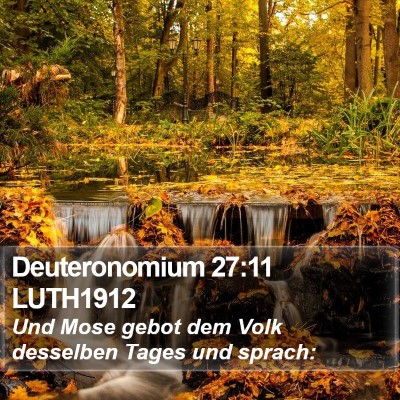 Deuteronomium 27:11 LUTH1912 Bible Verse Image