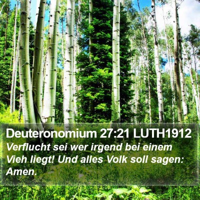 Deuteronomium 27:21 LUTH1912 Bible Verse Image