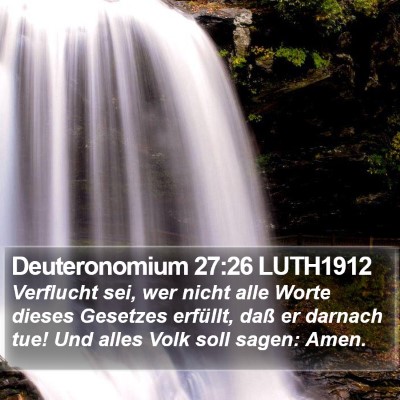 Deuteronomium 27:26 LUTH1912 Bible Verse Image