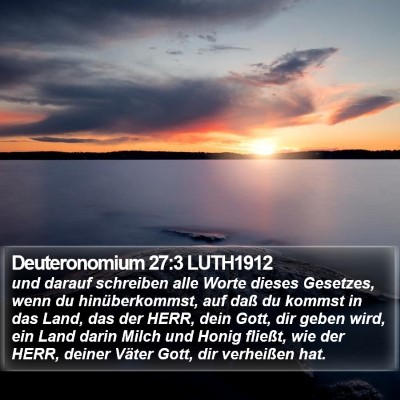 Deuteronomium 27:3 LUTH1912 Bible Verse Image