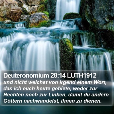 Deuteronomium 28:14 LUTH1912 Bible Verse Image