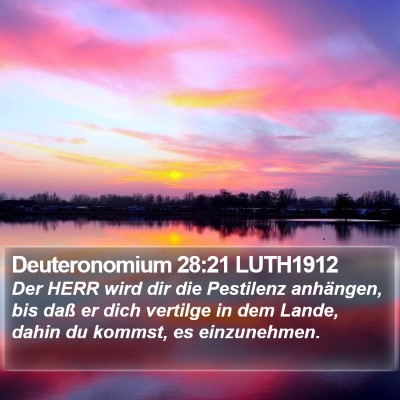 Deuteronomium 28:21 LUTH1912 Bible Verse Image