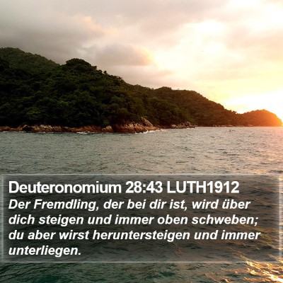 Deuteronomium 28:43 LUTH1912 Bible Verse Image