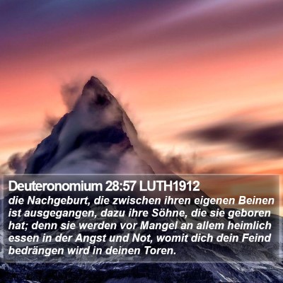 Deuteronomium 28:57 LUTH1912 Bible Verse Image