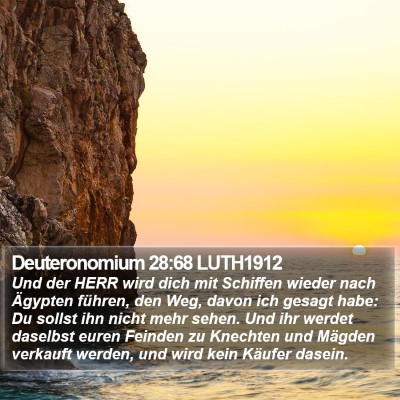 Deuteronomium 28:68 LUTH1912 Bible Verse Image
