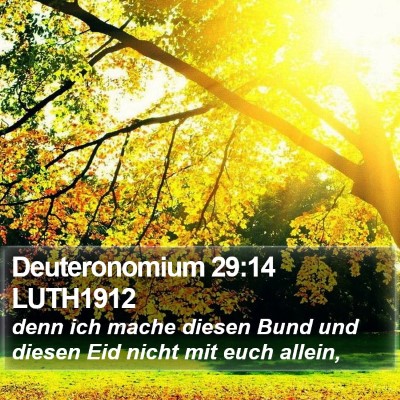 Deuteronomium 29:14 LUTH1912 Bible Verse Image