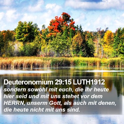 Deuteronomium 29:15 LUTH1912 Bible Verse Image