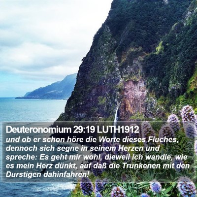 Deuteronomium 29:19 LUTH1912 Bible Verse Image