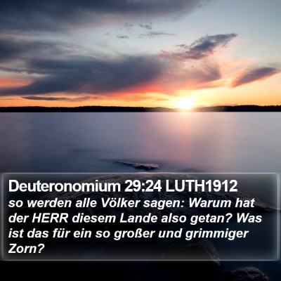 Deuteronomium 29:24 LUTH1912 Bible Verse Image