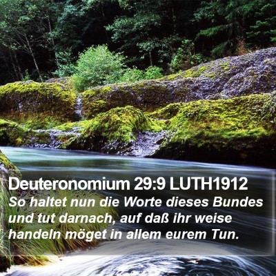 Deuteronomium 29:9 LUTH1912 Bible Verse Image