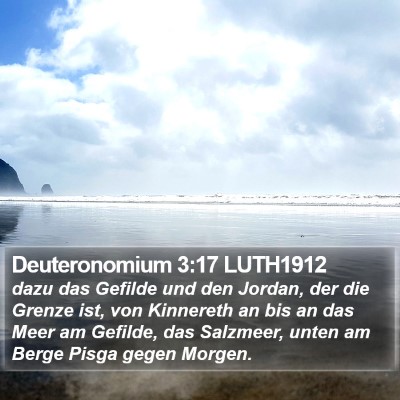Deuteronomium 3:17 LUTH1912 Bible Verse Image