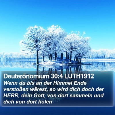 Deuteronomium 30:4 LUTH1912 Bible Verse Image