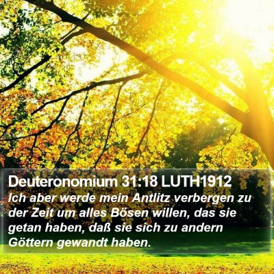 Deuteronomium 31:18 LUTH1912 Bible Verse Image