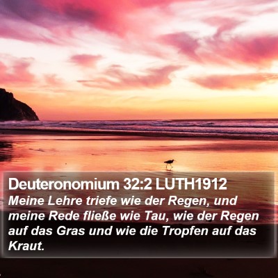 Deuteronomium 32:2 LUTH1912 Bible Verse Image