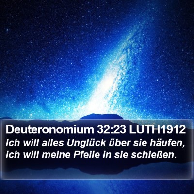 Deuteronomium 32:23 LUTH1912 Bible Verse Image