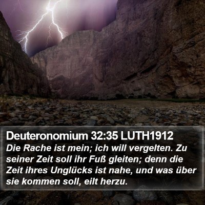 Deuteronomium 32:35 LUTH1912 Bible Verse Image