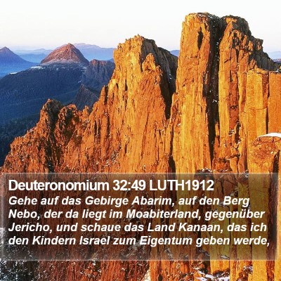 Deuteronomium 32:49 LUTH1912 Bible Verse Image